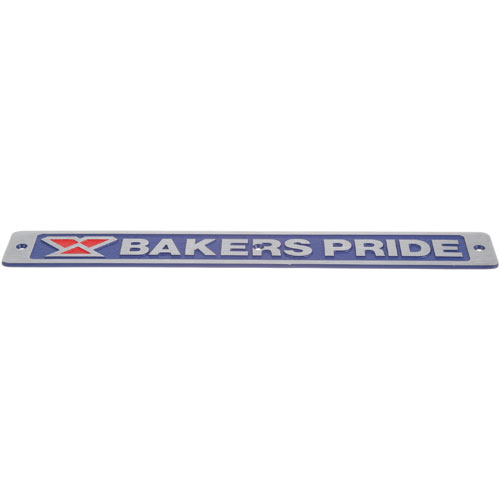 Bakers Pride 2M-U1043A Nameplate