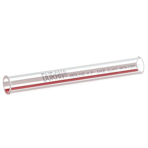 Groen Z002987 Glass-Red & White stripe Tube