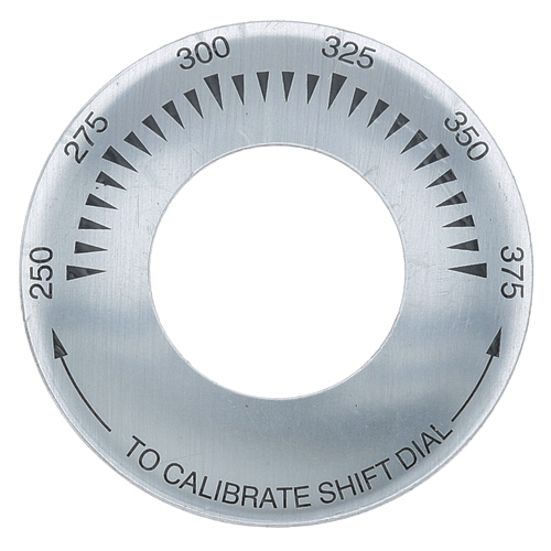 030833 Dial Plate 3 D, 250-375