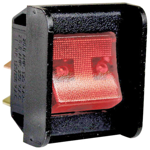 Duke 212280 Amber Lighted Rocker Switch 250V