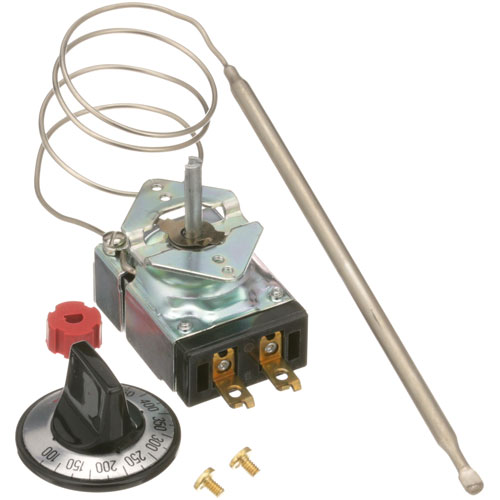 Toastmaster - See Middleby Marshall 7A2S86 K Thermostat W/ Black Printed Dial and 1/4" X 7" Blub