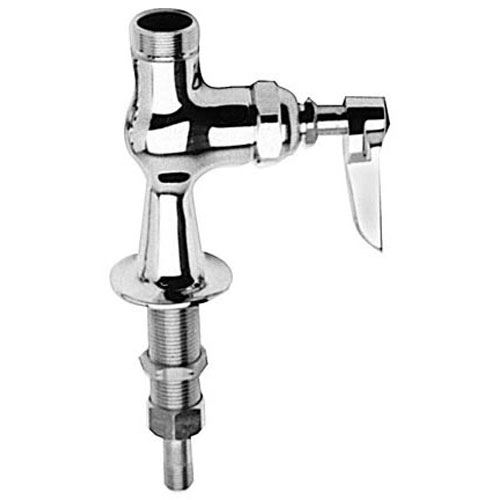 T&S Brass B0205LN Single Valve Deck Mount Faucet; W/o Swivel Nozzle, 1/4" MPT, Handle