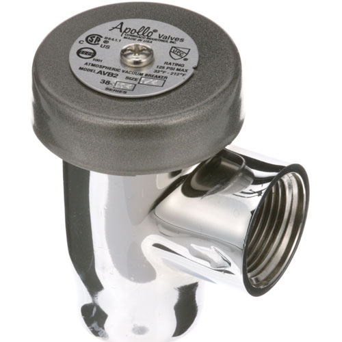 Jackson 184301 Chrome Polished Vacuum Breaker 3/4" NPT