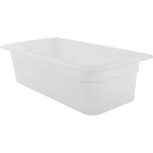 Pan 1/3 X 4 Plastic Semi-Clear For Cambro - Part# Cam34pp190