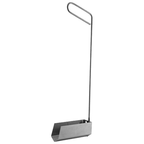 Pitco B7490701 Fryer Crumb Scoop W/Drain Holes SS 2" X 6" X 2