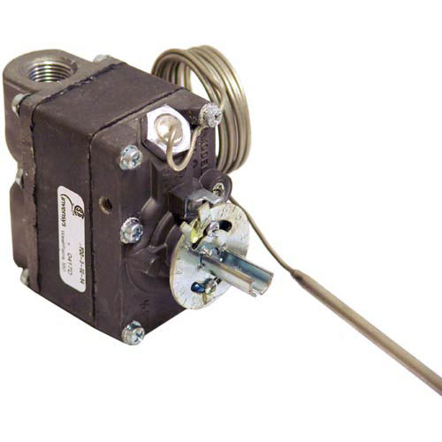 Hobart 407522-00001 FDO-1 Oven Thermostat W/3/16" X 14-3/4" Bulb Gas In/out 3/8" FPT