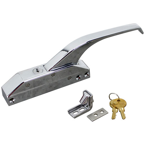 Component Hardware Group R35-1105XC  Offset  Latch Handle W/ Strike & Lock