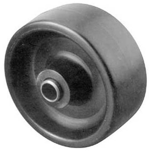 Allpoints 1201178 Wheel, 3" , 3/8"ID,W/Bushing,Black