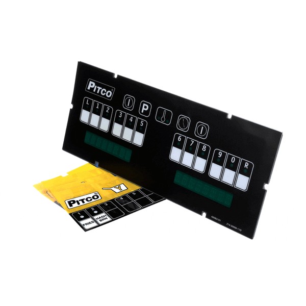 Pitco 60126805C Single Black Multi Computer with Overlays