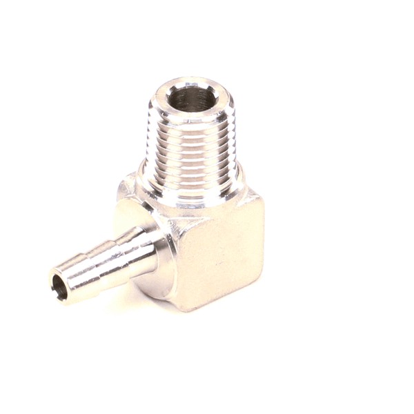 Blodgett 50532 Combination Oven Steamer Elbow 1/4" Barb X 1/4" MNPT SS