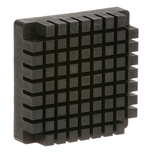 Vollrath/Idea-Medalie 354484-1 3/8" Pusherhead Black