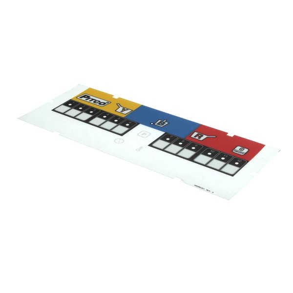 Pitco PTA6096301 Label, Overlay 3 Zone Fries