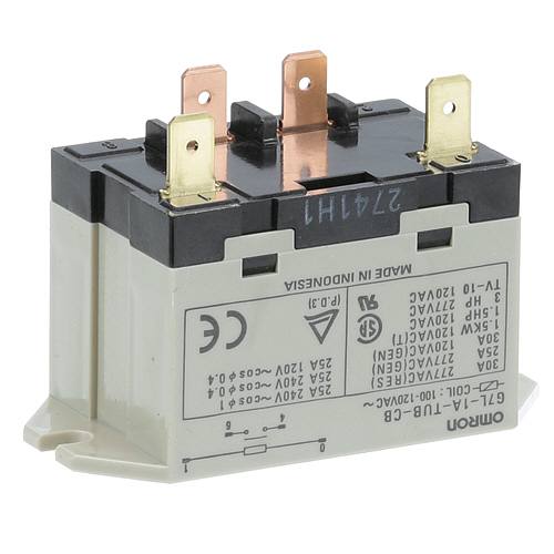 TRUE E800182 Air and Water Contactor Control Relay, 110/120 Volt, 30 Amp