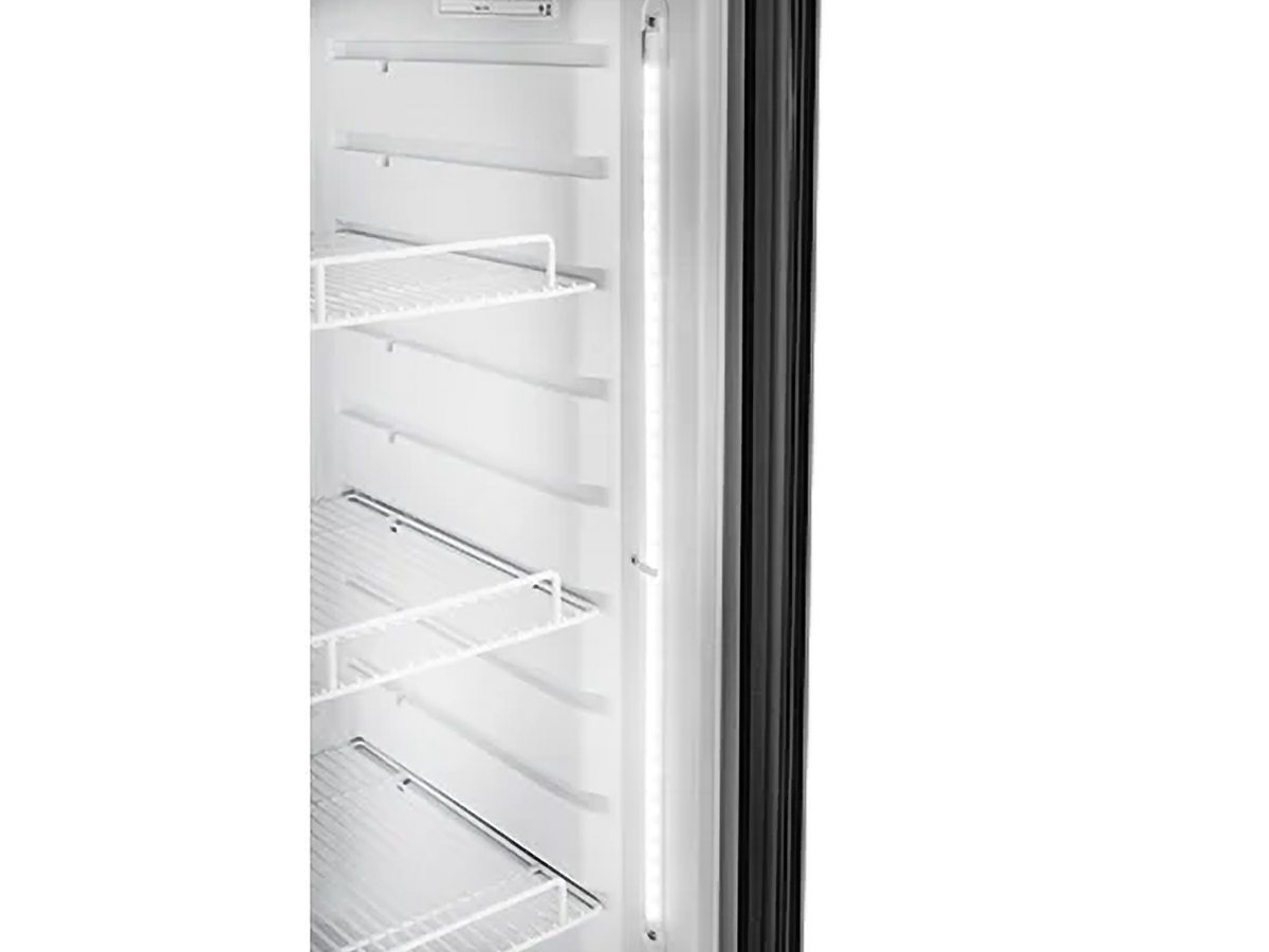 VITLIFE Commercial VSC288VCW 20" 1-Glass Door Merchandiser Refrigerator w/ Canopy, 8.79 cu. ft.