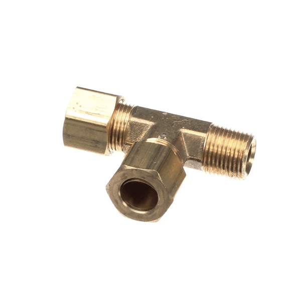 Pitco PP10851 Compression Tee Fitting Copper 0.38" NPT X 0.5" Tube