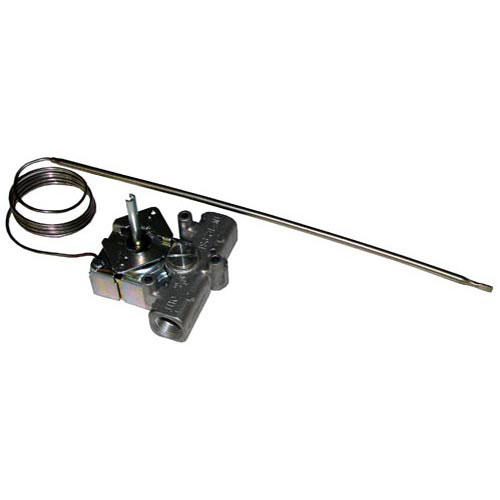 Tri-Star 2067700 Fryer GS Thermostat W/3/16" X 11-5/8" Bulb 36" Cap & Dial 3/8" FPT 200&deg;F-500&deg;F