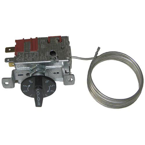 True 988283 Thermostat, 19F To 40F,42" Cap, W/Dial 1-9