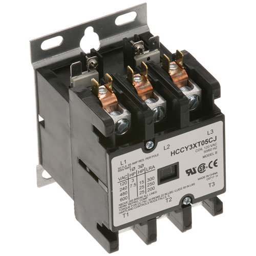 Champion 105514 3 Pole Contactor, 110/120V, 50 AMP