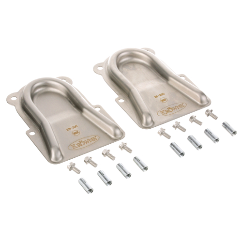Krowne 28-200 Caster Positioning Chock Set Stainless Steel
