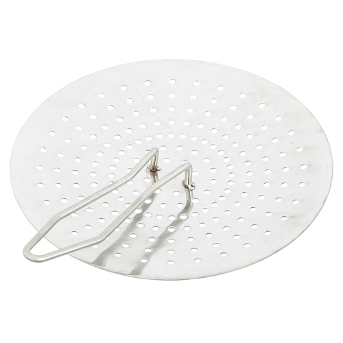 Vulcan Hart 850593 Stainless Steel Kettle Strainer W/ 7" Handle 190" Holes 9" Diameter