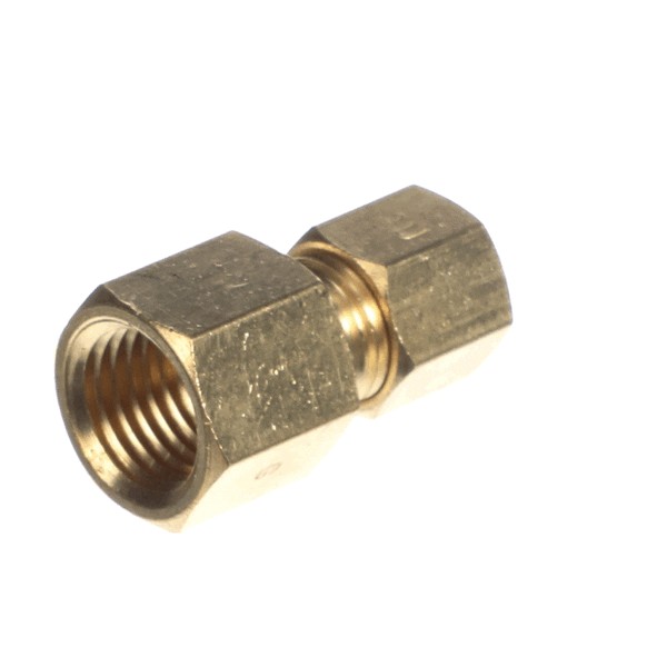 Crown Steam 9814-2 Steam Kettle Compression Connector Brass 1/4" 1/4" FPT