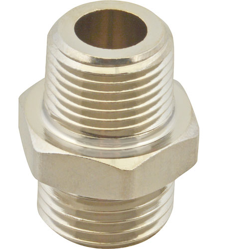 T&S Brass TS545-25 Hose Adaptor (3/8"NPT,Lea Free)