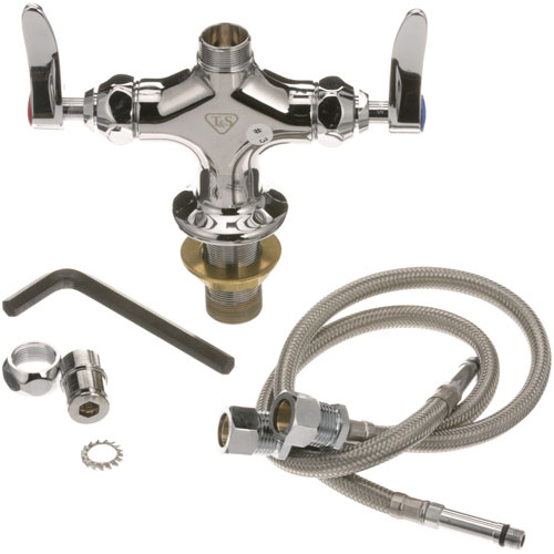 T&S Brass B-0300-LN Pre-Rinse Faucet Deck Mount Base