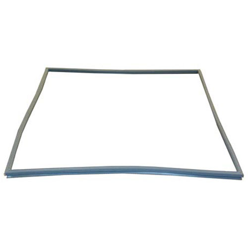 Alto-Shaam ALTGS23778 Grey Silicone Door Gasket W/ 4 Ribs, 23" X 21-1/4"