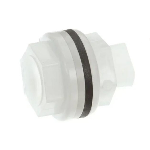 Jackson 04730-609-05-00 Dishmachine Plug Bulkhead W/Solid Gasket Plastic