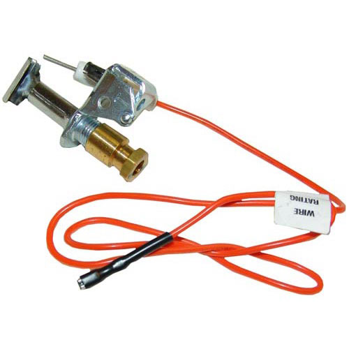 Vulcan Hart 00-713930 Pilot And Spark Ignitor W/Orange Wire NAT 1/4" CCT Long Nut