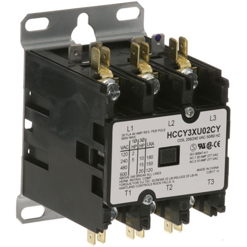Wells 57779 Contactor 3Pole 30/40A 208/240V
