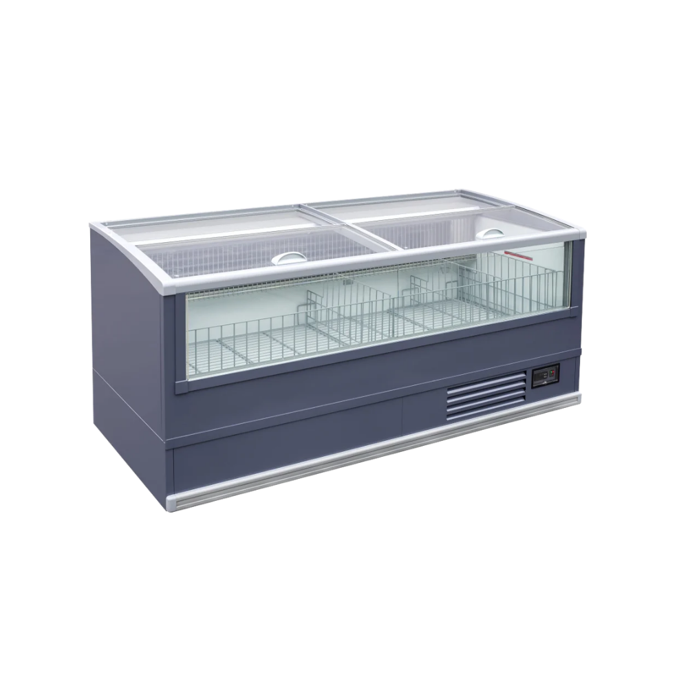 VITLIFE Commercial VKIF-P1409FG 53.5" Island Freezer Merchandiser, 17.6 Cu. Ft.