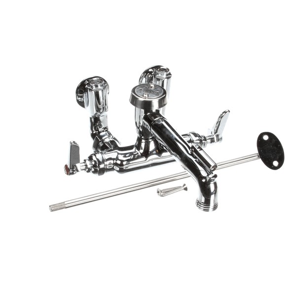 T&S Brass B-0667-POL Service Sink Faucet Adjustable Wall Mount