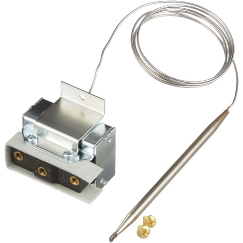 Cleveland KE55069-7 Braising Pan Hi-Limit Safety Thermostat W/1/4" X 5" Bulb 48" Capillary