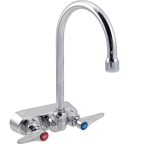 T&S Brass B1145 Faucet Wall 3-1/2" 6" Gooseneck