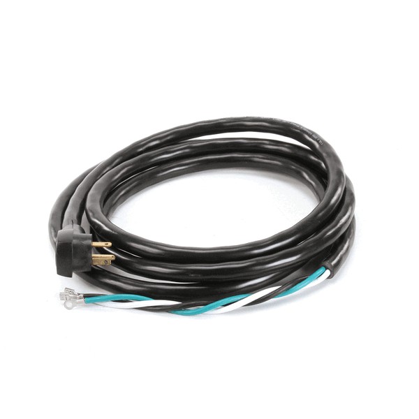 Cres Cor 081006510 Power Cord With Right-Angle Plug 10'L 120V