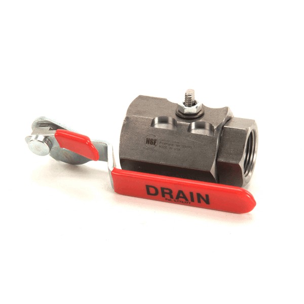 Frymaster 8067916SP Gas Fryer Drain Valve W/Handle & Lock 1" Right
