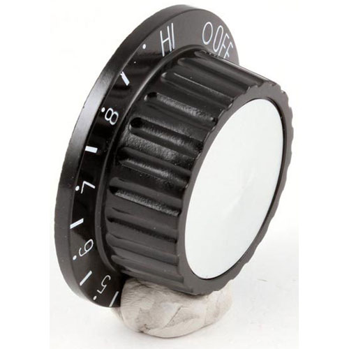 APW 2R-8730710 Black Knob W/Insert KFC-HPS
