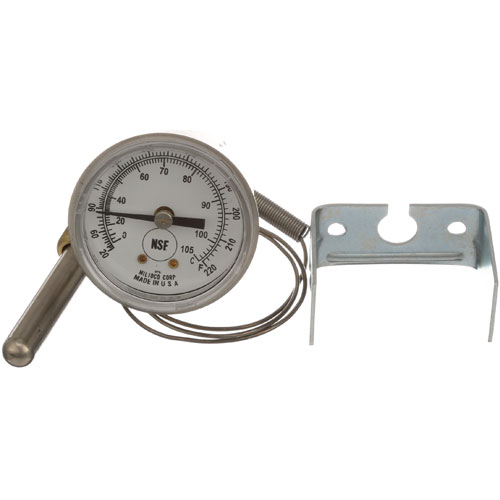 Hatco 03.01.005.00 2 Thermometer, Range 0-220&deg;F, U-Clamp