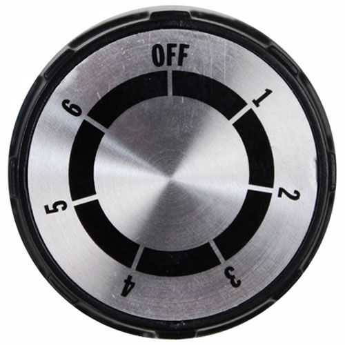 Star Mfg P9-70701-41 Range  3Switch Knob Assembly Red 6 Heat Off