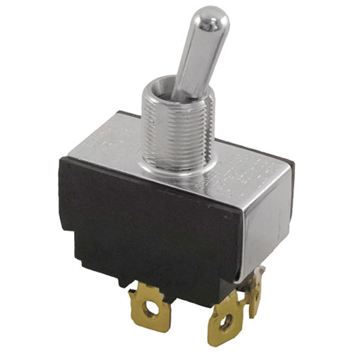 Lincoln 000711SP 1/2 DPST Silver Toggle Switch W/ 4 Screws,ON/OFF