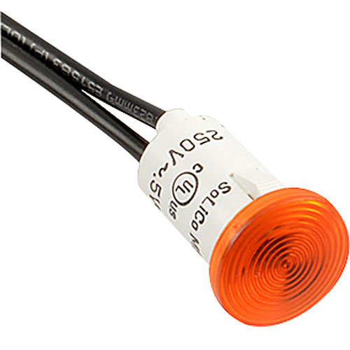 Garland GLG01296-2 Light Indicator 1/2"OD,Amber
