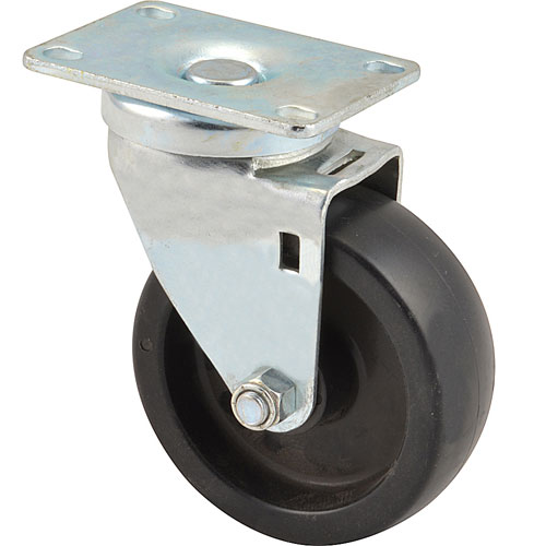 Delfield DEL3234778 Caster, 4, Plt, Swivel, Polyolef