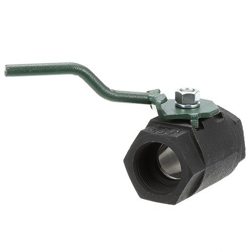 Pitco P6071768 Fryer Drain Valve With Handle 1-1/4" FPT