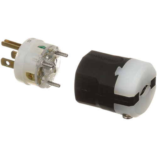 Middleby Marshall 27095-0004 3 Wire Arrow Hart/cooper Plug, 15 AMP, 125V