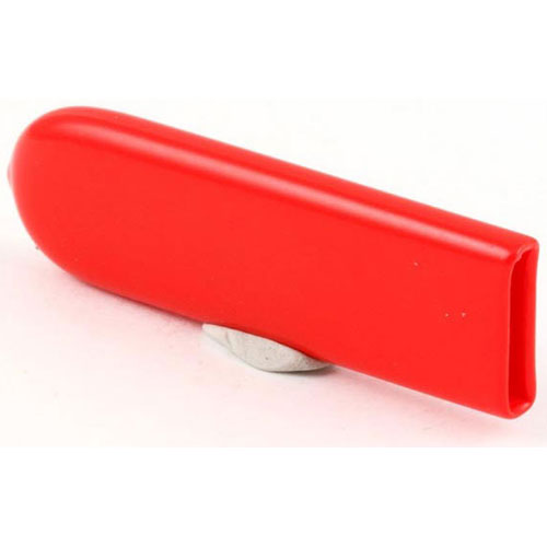 Frymaster 8140047 Valve Handle with Red Sleeve and Logo