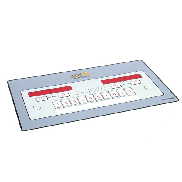 Henny Penny 75660 Fryer Decal/Overlay LOV MCD