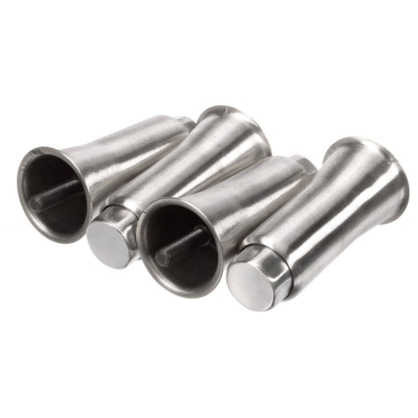 Traulsen LK2 Adjustable Legs 6" Stainless Steel Set of 4