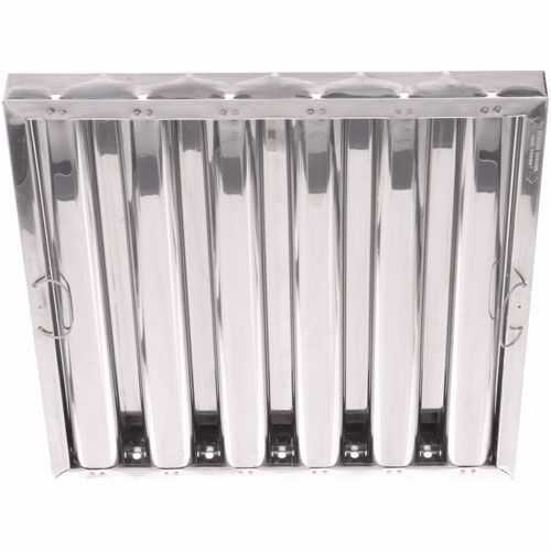 Giles 42300 Filter Baffle 20" X 20" X 2" Stainless Steel