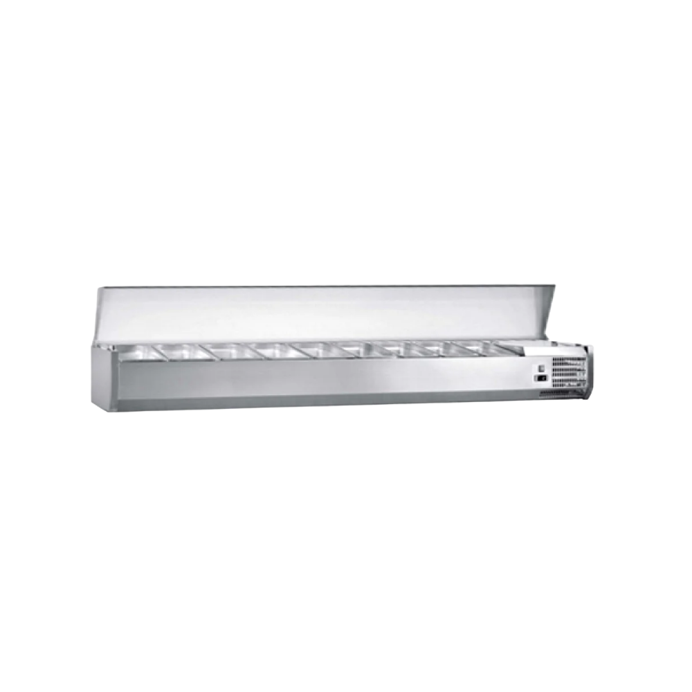 VITLIFE Commercial VVRX1200/380S 47.24" Refrigerated Countertop Condiment Station